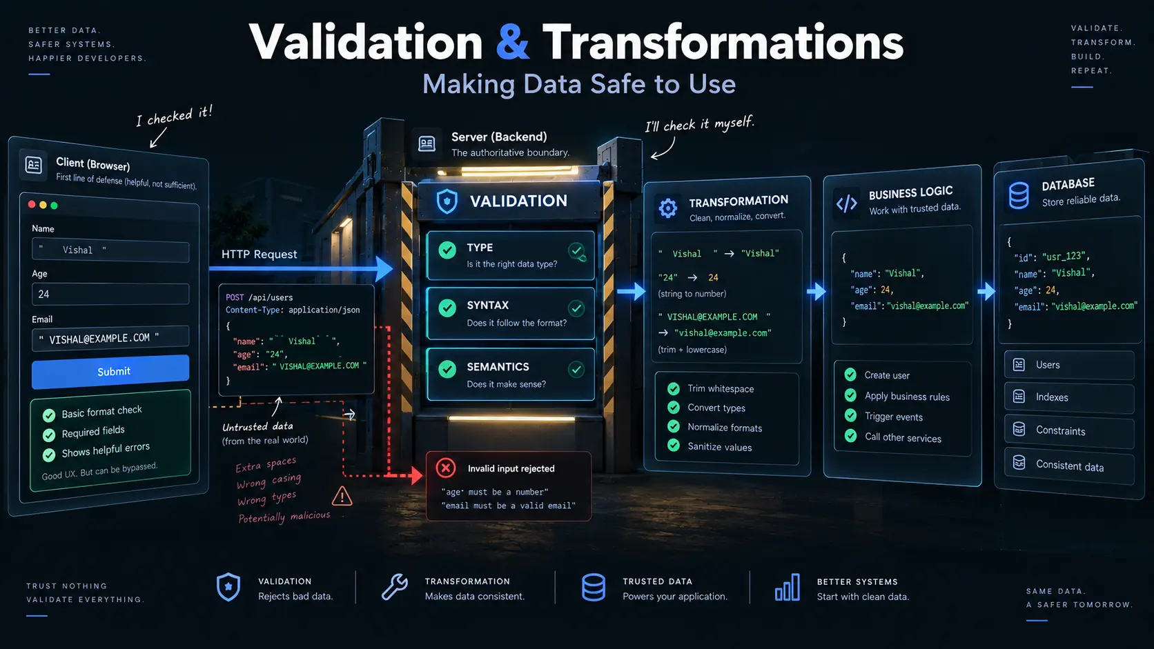 Validations & Transformations